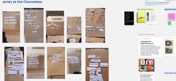 A glimpse into a 'fluid shared brain' Miro board