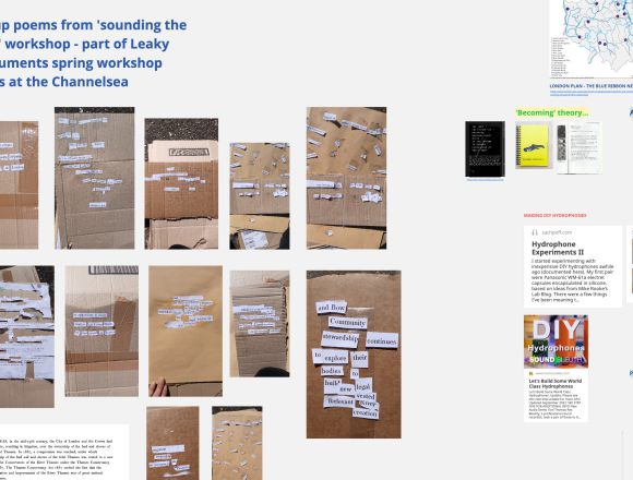 A glimpse into a 'fluid shared brain' Miro board