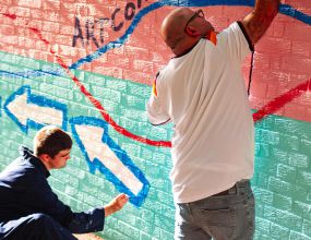 Gallery: Shared Lines: Connecting Artists Across Borders Through Creativity